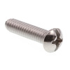 Prime-Line Machine Screw, Round, Phil/Sltd Comb Drive 1/4in-20 X 1in 18-8 Stainless Steel 25PK 9005355